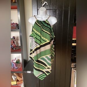Alfani Blouse with Metal Collar